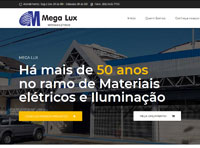 site da megalux materiais elétricos